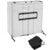 Omnitronic DJTV-1 mobiele DJ-tafel met tv-beugel zwart of wit