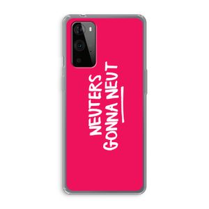 Neuters (roze): OnePlus 9 Pro Transparant Hoesje