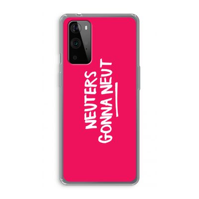 Neuters (roze): OnePlus 9 Pro Transparant Hoesje