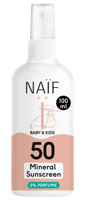 Naif Baby & Kids Mineral Sunscreen Spray 0% perfume SPF50