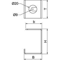 OBO Bettermann 7218148 Plafondbevestiging 1 stuk(s)