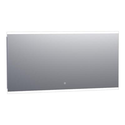 Brauer Jasper Spiegel - Rechthoekig - 140 cm - met Directe LED-Verlichting - Dimbaar - met Touchbediening
