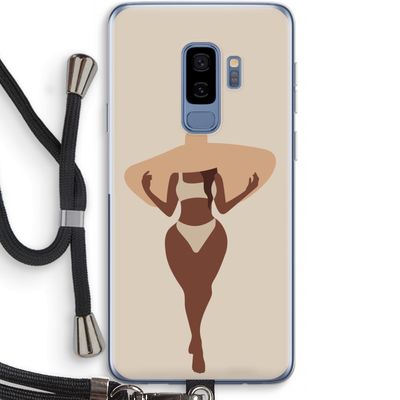 Let's get salty: Samsung Galaxy S9 Plus Transparant Hoesje met koord