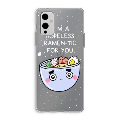 I'm A Hopeless Ramen-Tic For You: OnePlus 9 Transparant Hoesje