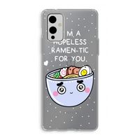 I'm A Hopeless Ramen-Tic For You: OnePlus 9 Transparant Hoesje