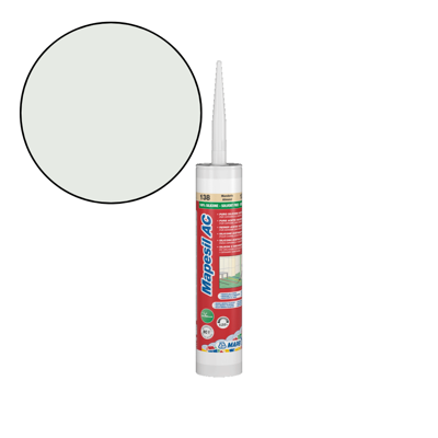 Mapei Mapesil AC - 103 Maanwitte Siliconenkit