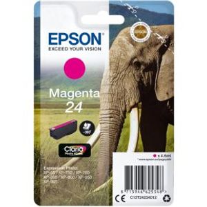 Epson C13T24234012 4.6ml 360pagina's Magenta inktcartridge