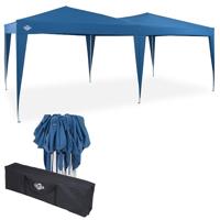 Easy Up - Vouwtent - Paviljoen - Partytent blauw 3x6 mtr