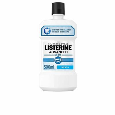 Mondwater Listerine Advanced Bleekmiddel Munt 500 ml