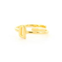 Imotionals Ring Letter Q Goud
