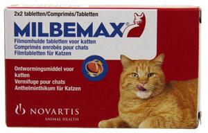 Milbemax Tablet ontworming kat