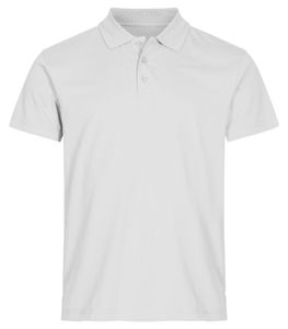 Clique 028280 Single Jersey Polo - Wit - 4XL