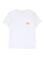 Sundek t-shirt en coton à logo imprimé - Blanc