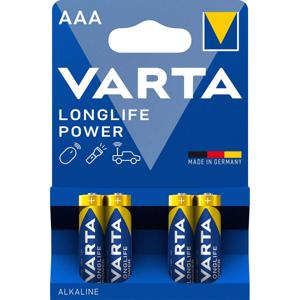 Varta Alkaline Batterij AAA 1.5 V High Energy 4-Blister - VARTA-4903/4B