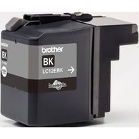 Brother LC-12EBK inktcartridge 1 stuk(s) Origineel Zwart - thumbnail