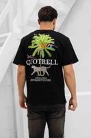 Quotrell Jungle T-Shirt Heren Zwart/Wit - Maat M - Kleur: Zwart | Soccerfanshop