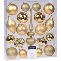 Kerstballen 19 Stuks Goud - thumbnail