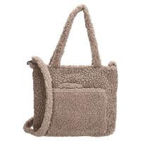 Beagles Fluffy Teddy Shopper/Schoudertas Navarra Taupe