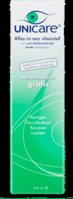 Unicare Alles-in-een vloeistof Voor Harde Contactlenzen 240 ml