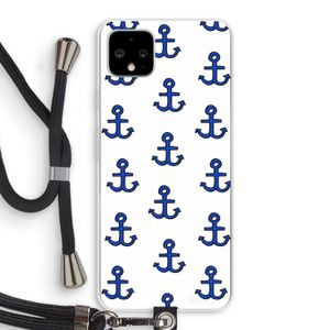 Ankers: Pixel 4 XL Transparant Hoesje met koord