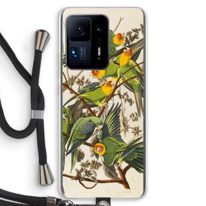 Carolinaparkiet: Xiaomi Mi Mix 4 Transparant Hoesje met koord