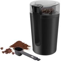 Krachtige Koffiemolen 200W - Roestvrij Staal - Zwart