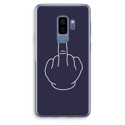 F**k U: Samsung Galaxy S9 Plus Transparant Hoesje
