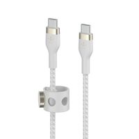 Belkin BoostCharge Pro Flex USB-C / USB-C Kabel 60W - 3m - Wit - thumbnail