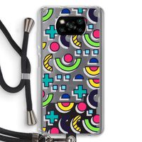8-bit N°6: Xiaomi Poco X3 NFC Transparant Hoesje met koord 8-bit N°6: Xiaomi Poco X3 NFC Transparant Hoesje met koord