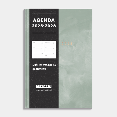 A5 Basic Agenda 2025 - 2026 Groen