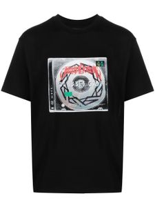 44 LABEL GROUP t-shirt imprimé à manches courtes - Noir