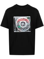 44 LABEL GROUP t-shirt imprimé à manches courtes - Noir
