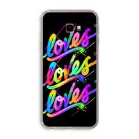 Loves: Samsung Galaxy J4 Plus Transparant Hoesje