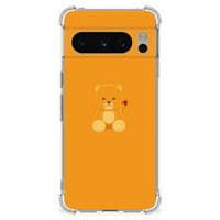 Google Pixel 8 Pro Stevig Bumper Hoesje Baby Beer - thumbnail