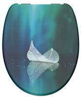 Schutte Duroplast WC-bril FALLEN LEAF met soft-close 82153