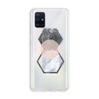 Creatieve toets: Galaxy A51 4G Transparant Hoesje