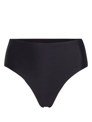 Karl Lagerfeld culotte taille-haute à bande logo - Noir