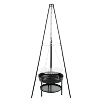 Tripod med Ø50 bålfad