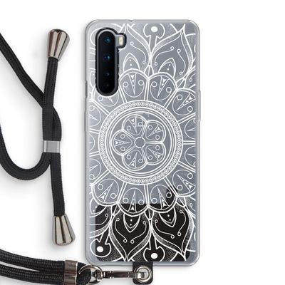 Roses Are Red: OnePlus Nord Transparant Hoesje met koord