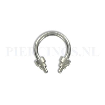 Circulair barbell 1.2 mm trip trap