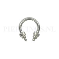 Circulair barbell 1.2 mm trip trap