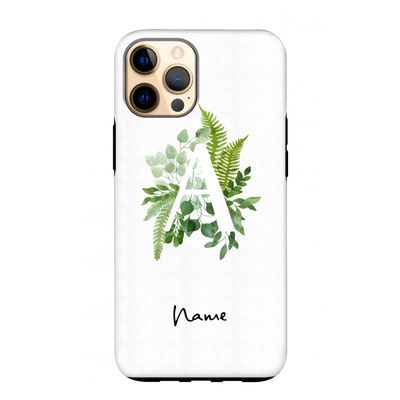 Green Brush: iPhone 12 Pro Max Tough Case