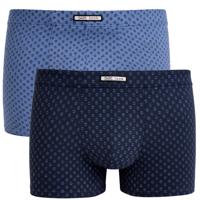 SET Boxershort microfiber Parentesis 2-pack blauw