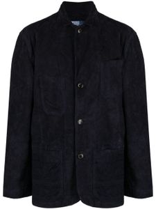 Polo Ralph Lauren blazer boutonné à revers crantés - Bleu