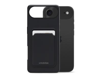 Mobilize Mobilize Rubber Gelly Card Case Apple iPhone Air Matt Black