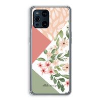 Sweet heaven geometrics: Oppo Find X3 Pro Transparant Hoesje