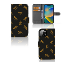 Telefoonhoesje met Pasjes voor Apple iPhone 14 Leopards - thumbnail