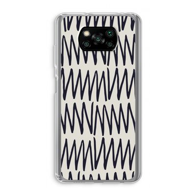 Marrakech Zigzag: Xiaomi Poco X3 Pro Transparant Hoesje