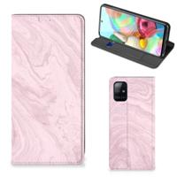 Samsung Galaxy A71 | Standcase | Marble Pink - Origineel Cadeau Vriendin