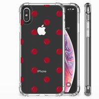 Apple iPhone Xs Max Beschermhoes Cherries - thumbnail